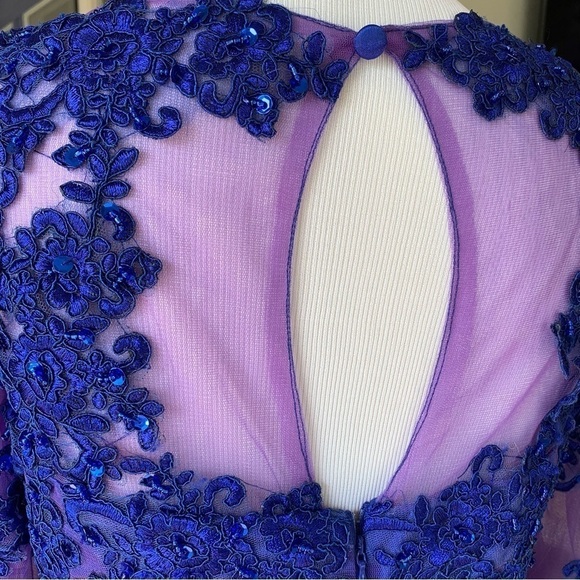 Deep purple Formal dress - Picture 5 of 9